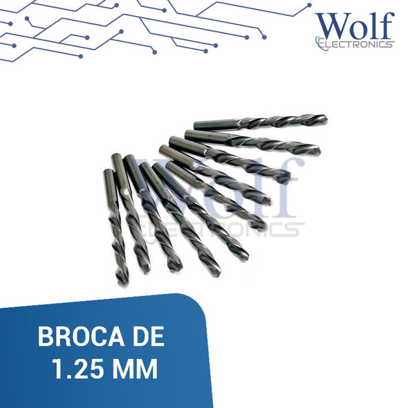 BROCA DE 1,25 MM