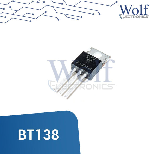 TRIAC BT138 600 V 12 A