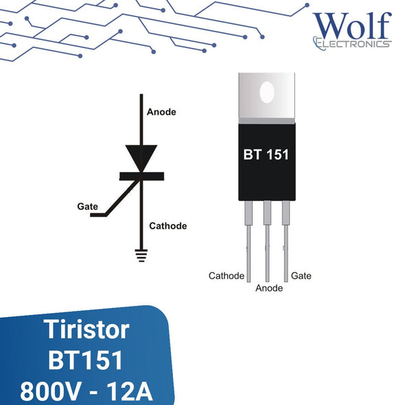 BT151 SCR 500V 12A