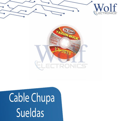 Cable chupa suelda TOP WL-3515