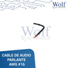 CABLE DE AUDIO PARLANTE AWG #16