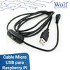 Cable Micro USB para Raspberry PI 3B
