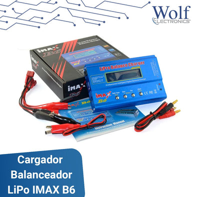 Cargador Balanceador de baterías LiPo Imax B6 110V