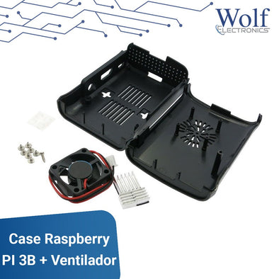 Case Raspberry PI 3B + Ventilador