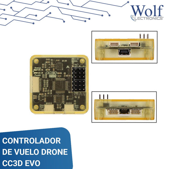 Controlador de vuelo drone CC3D EVO