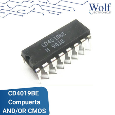 CD4019BE AND/OR CMOS