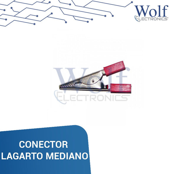 Conector Lagarto Mediano 32mm