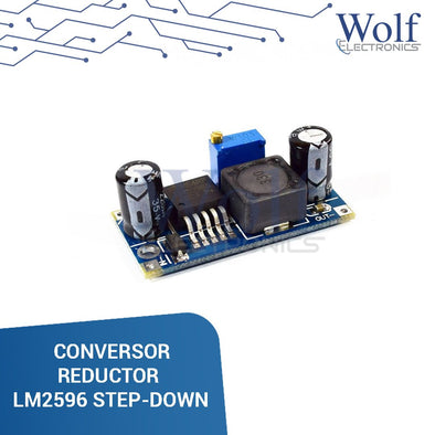 CONVERSOR REDUCTOR LM2596 STEP-DOWN