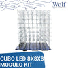 Cubo LED 8X8X8 modulo KIT