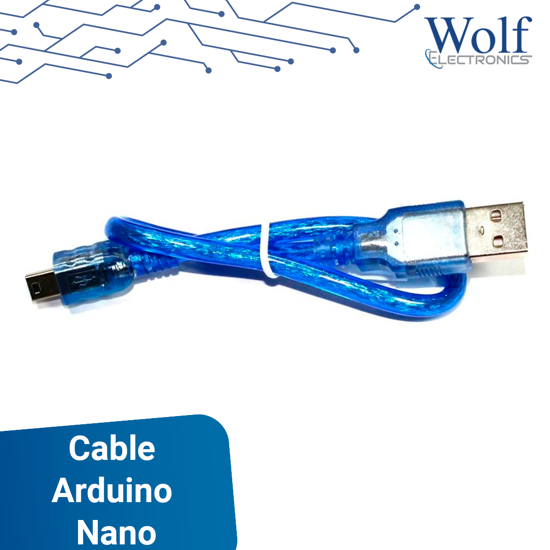 Cable Arduino NANO Wolf Electronics – WOLF ELECTRONICS IT