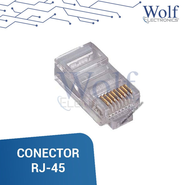 Conector RJ-45 hembra