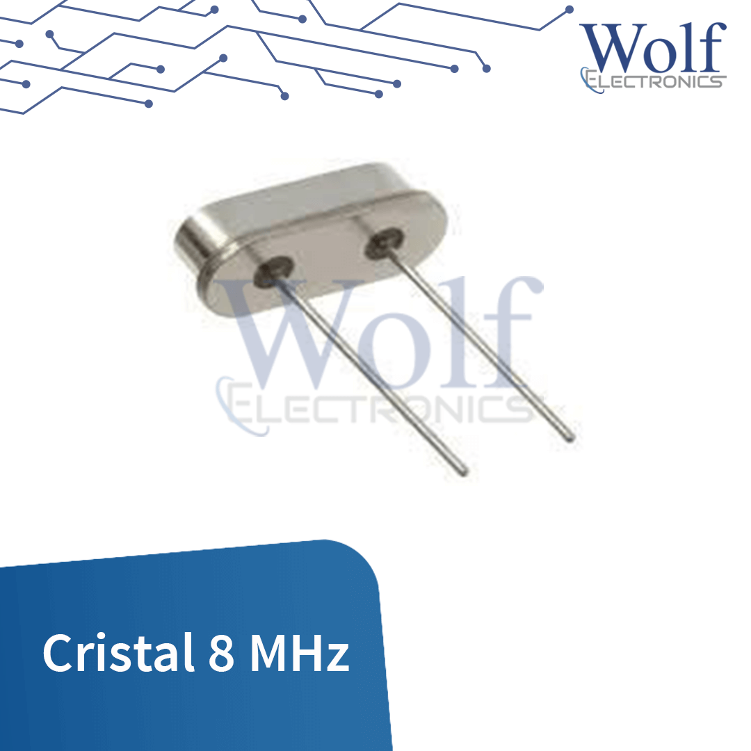 CRISTAL 8MHZ. Wolf Electronics – WOLF ELECTRONICS IT