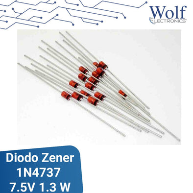 DIODO ZENER 7,5V 1.3 MW