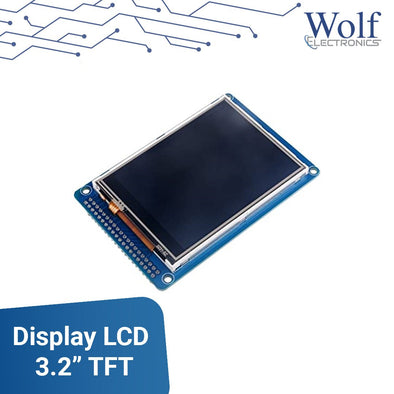 Display LCD 3,2 pulgadas TFT pequeña