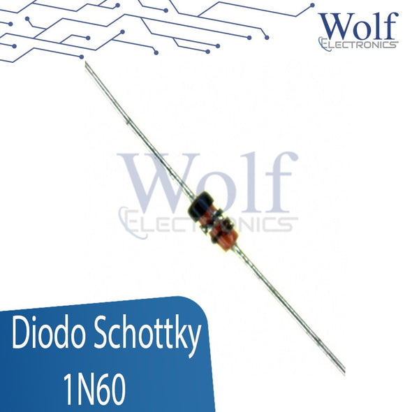 Diodo Schottky 1N60 150mA 40V