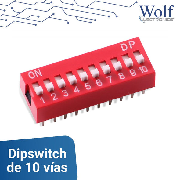 Dipswitch 10 pines