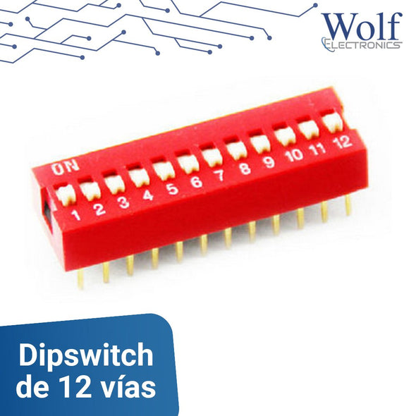 Dipswitch 12 pines