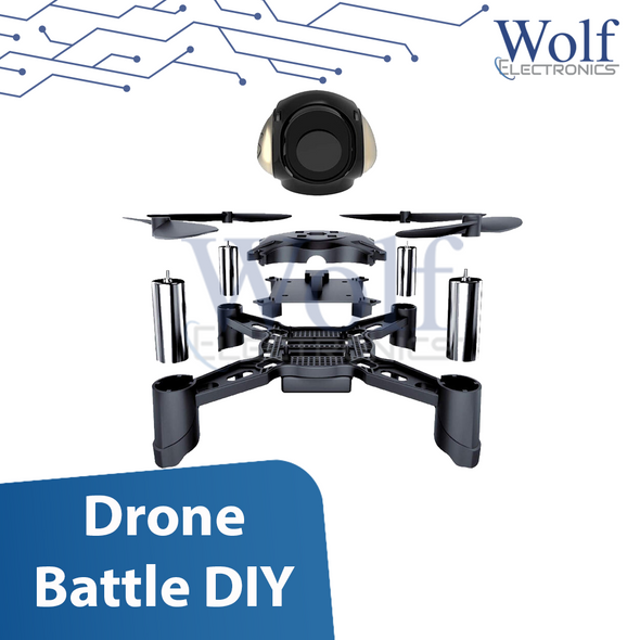 Mini drone armable DIY Battle 2.4GHz