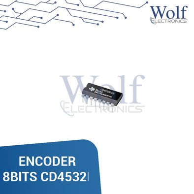 Encoder 8 bits CD4532B