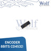 Encoder 8 bits CD4532B