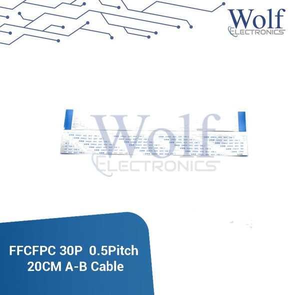 FFC/FPC 30P 0.5Pitch 20CM A-B Cable