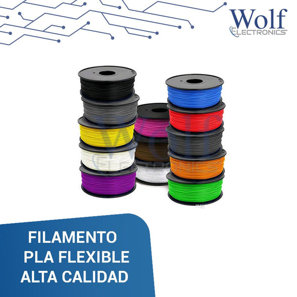 Rollo Filamento Pla 1Kg Negro Impresión 3D Premium