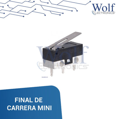 Final de carrera mini 1A 125VAC
