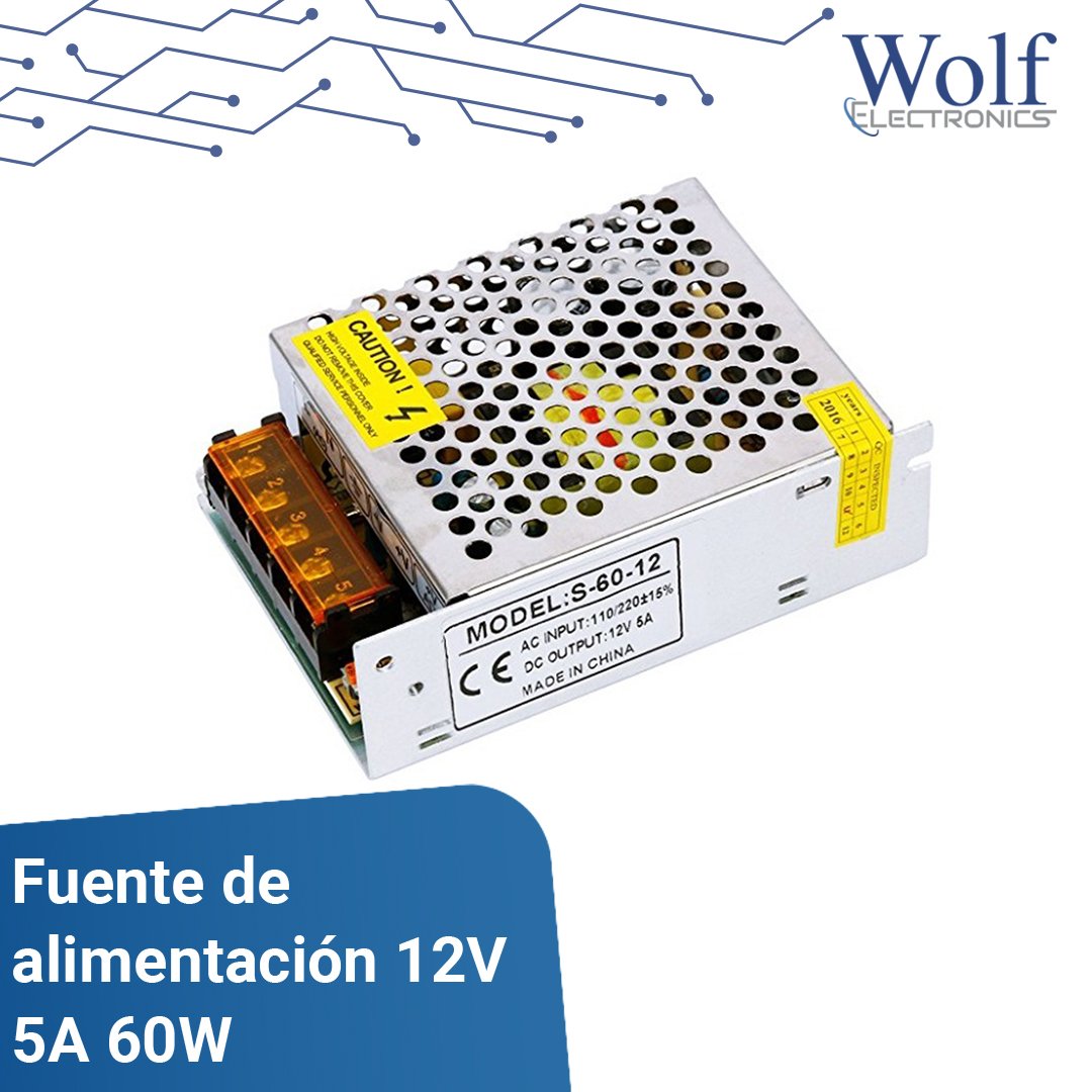 Fuente de alimentacion 12V 20A Wolf Electronics – WOLF ELECTRONICS IT