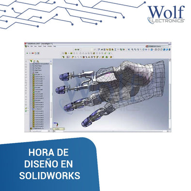 HORA DE DISEÑO EN SOLIDWORKS