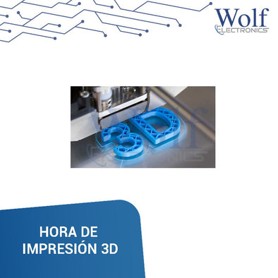 HORA DE IMPRESION 3D