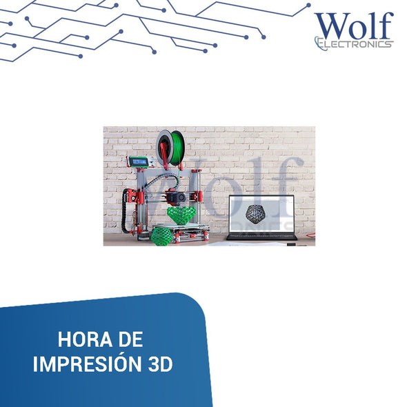 HORA DE IMPRESION 3D
