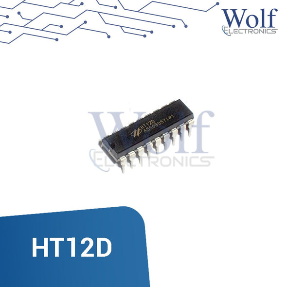 Decodificador HT12D 2.4 a 12V