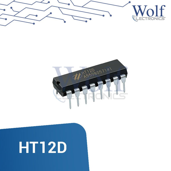 Decodificador HT12D 2.4 a 12V
