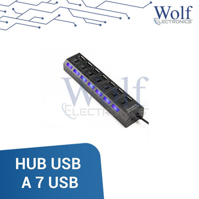HUB USB A 7 USB