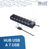 HUB USB A 7 USB