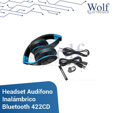 Headset Audifono Inalámbrico Bluetooth 422CD