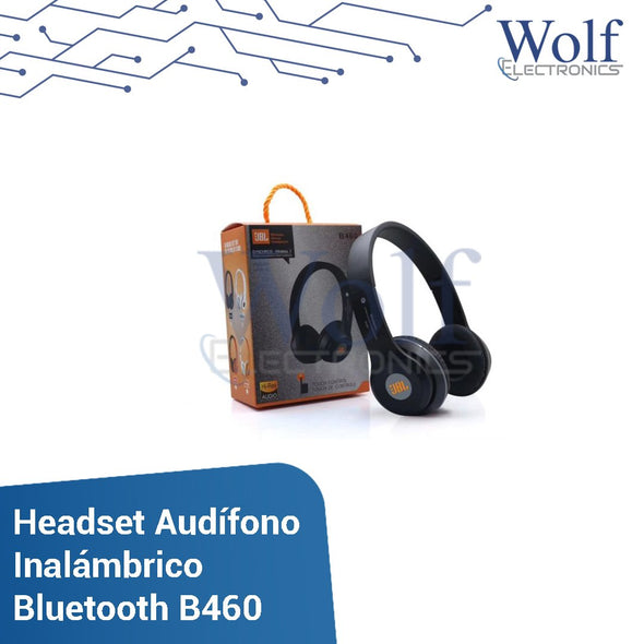 Headset Audifono Inalámbrico  Bluetooth B460
