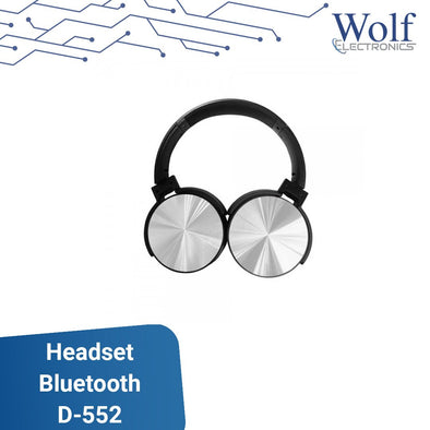 Headset Audifono Inalámbrico  Bluetooth D-552-CD