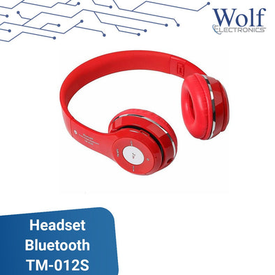 Headset Audifono Inalámbrico  Bluetooth TM-012S