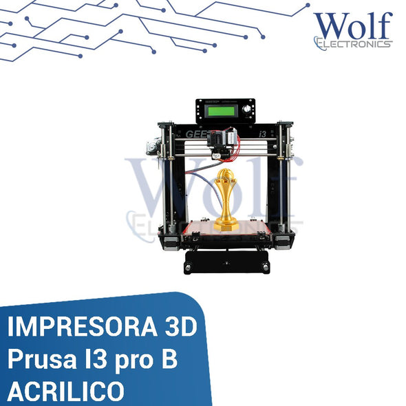 IMPRESORA 3D Prusa I3 pro B ACRILICO