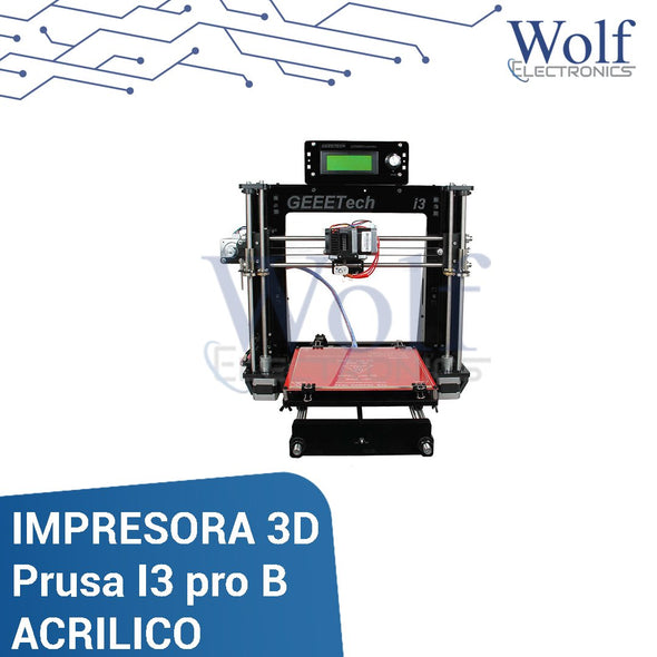 IMPRESORA 3D Prusa I3 pro B ACRILICO