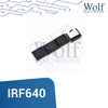 Mosfet tipo N IRF640 200V 18A