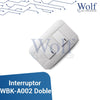 Interruptor WBK-A002 Doble 250V 10A