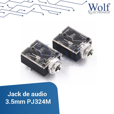 Jack de audio 3.5mm PJ324M