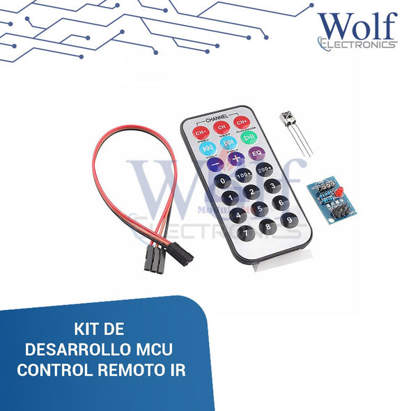 KIT de desarrollo MCU Control Remoto IR 5V