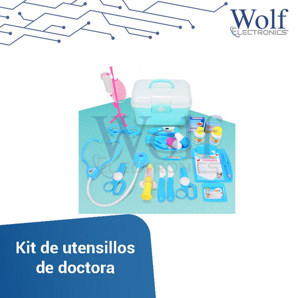 Kit de utensillos de doctora