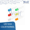 LED 5MM ALTA LUZ ROJO 3.2V 20mA