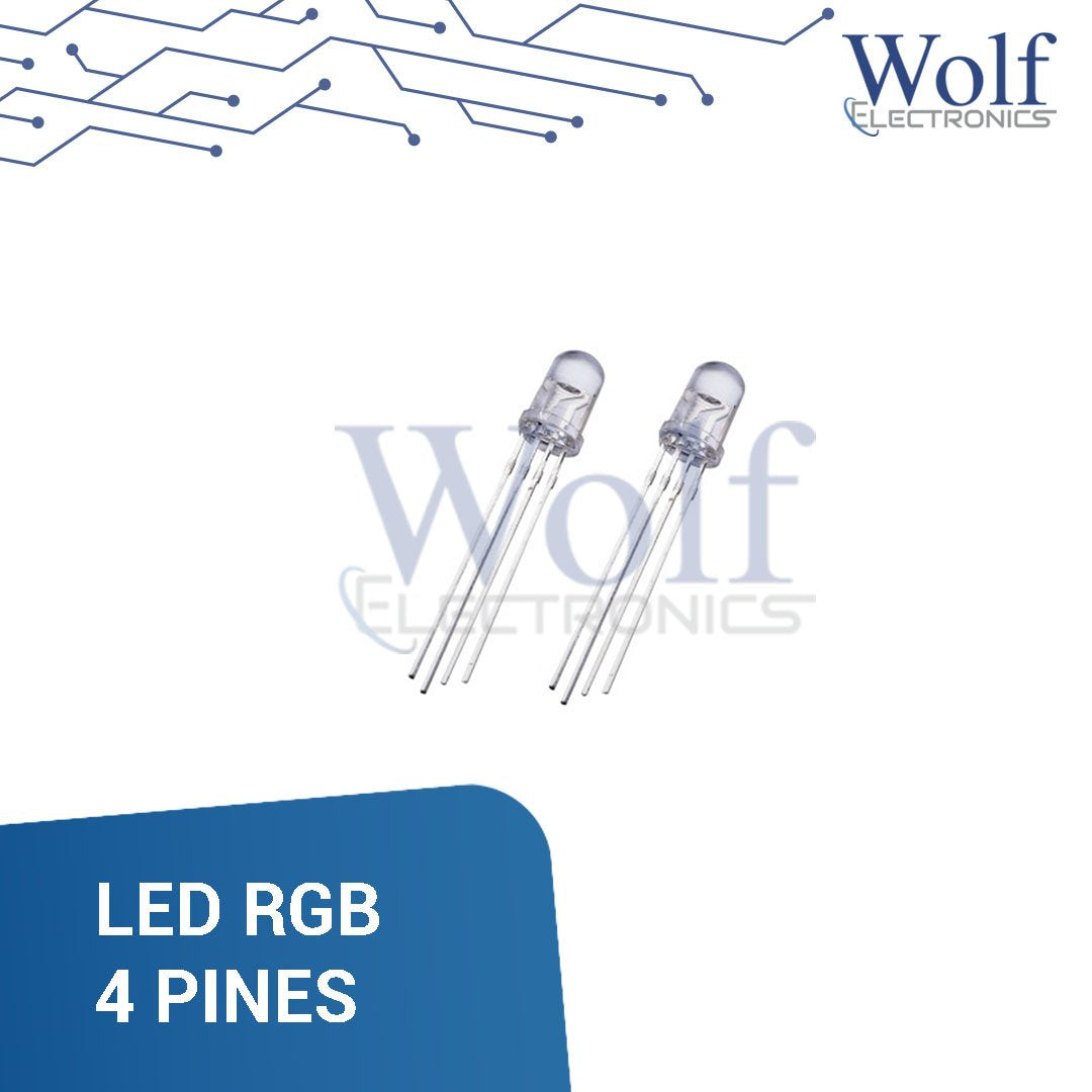 LED RGB 4 PINES. Wolf electronics – WOLF ELECTRONICS IT