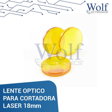 LENTE OPTICO PARA CORTADORA LASER 18mm