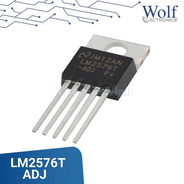 REGULADOR CONMUTADO AJUSTABLE LM2576-ADJ 0-37V 3 A